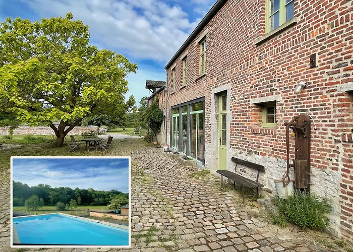 Verveine Marguerite 14 Personnes Avec Jacuzzi Feriehus Gembloux